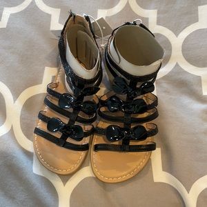 Jumping Beans Black Sandals
